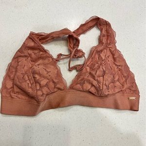 Dusty Rose Lace Bralette
